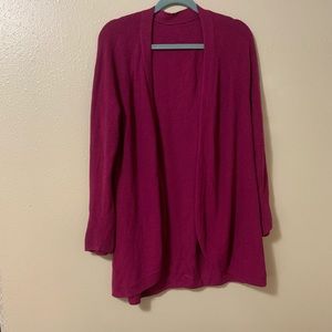 Oversized cardigan sweater